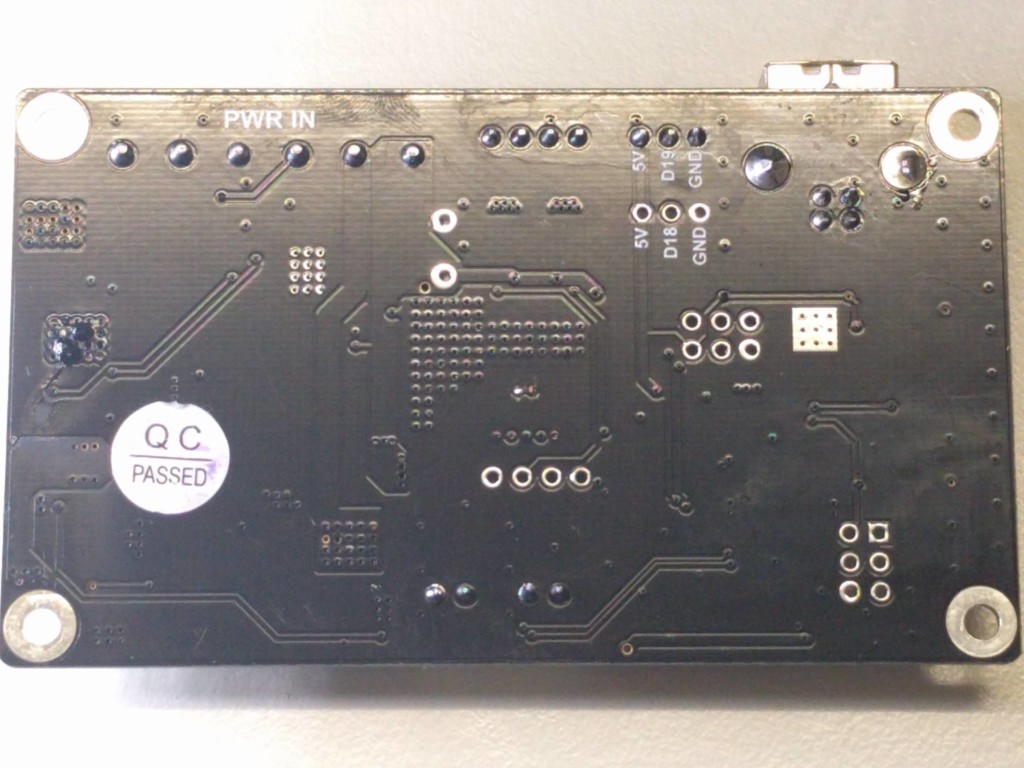 D7 Controller Board Back View